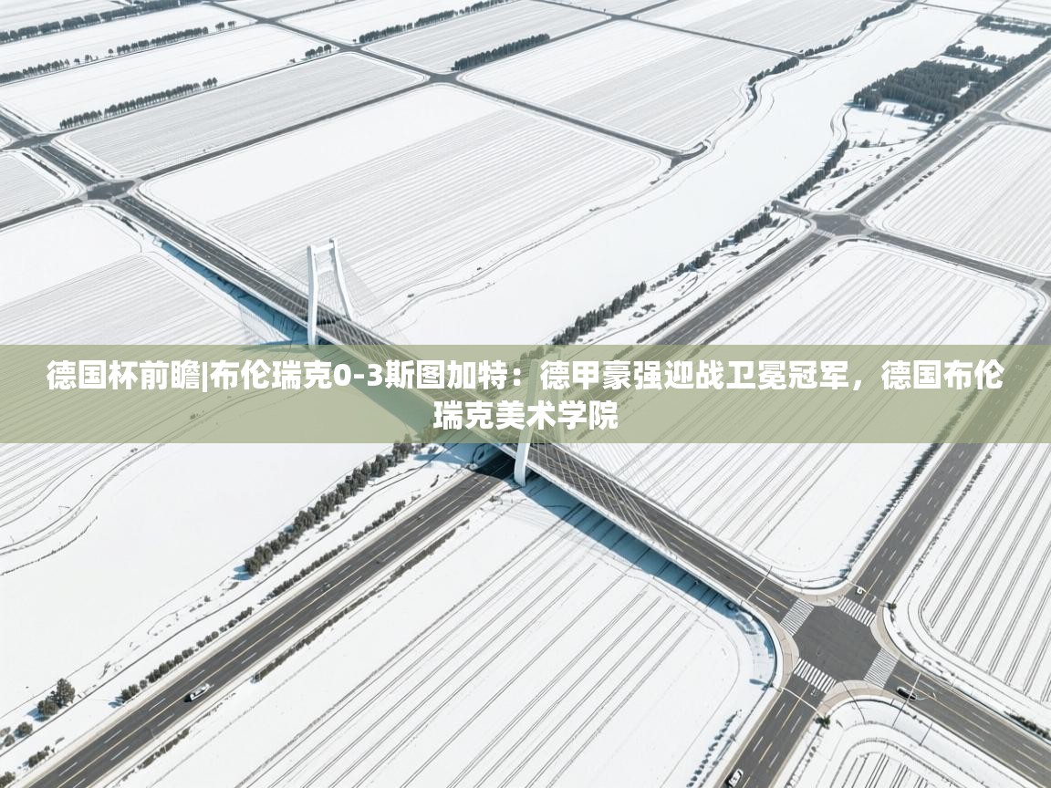 爱游戏体育直播-德国杯前瞻|布伦瑞克0-3斯图加特:德甲豪强迎战卫冕冠军,德国布伦瑞克美术学院 第1张